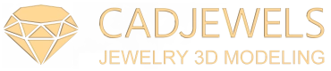 Jewelry 3D modeling and rendering